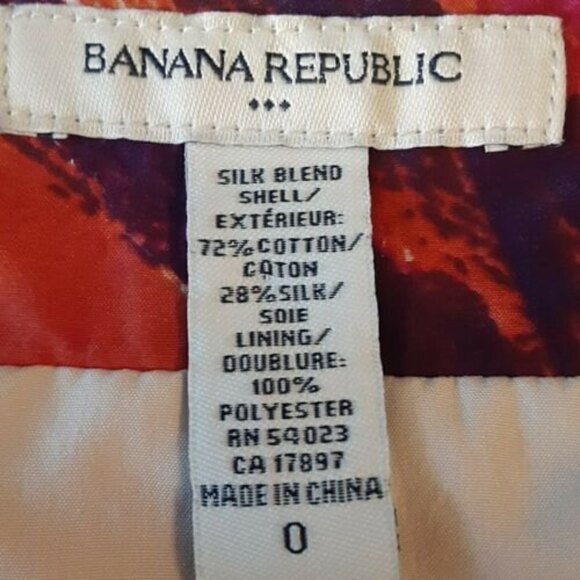 Women Missy BANANA REPUBLIC Cotton/Silk Strappy Mini Dress Size 0 - Picture 6 of 8